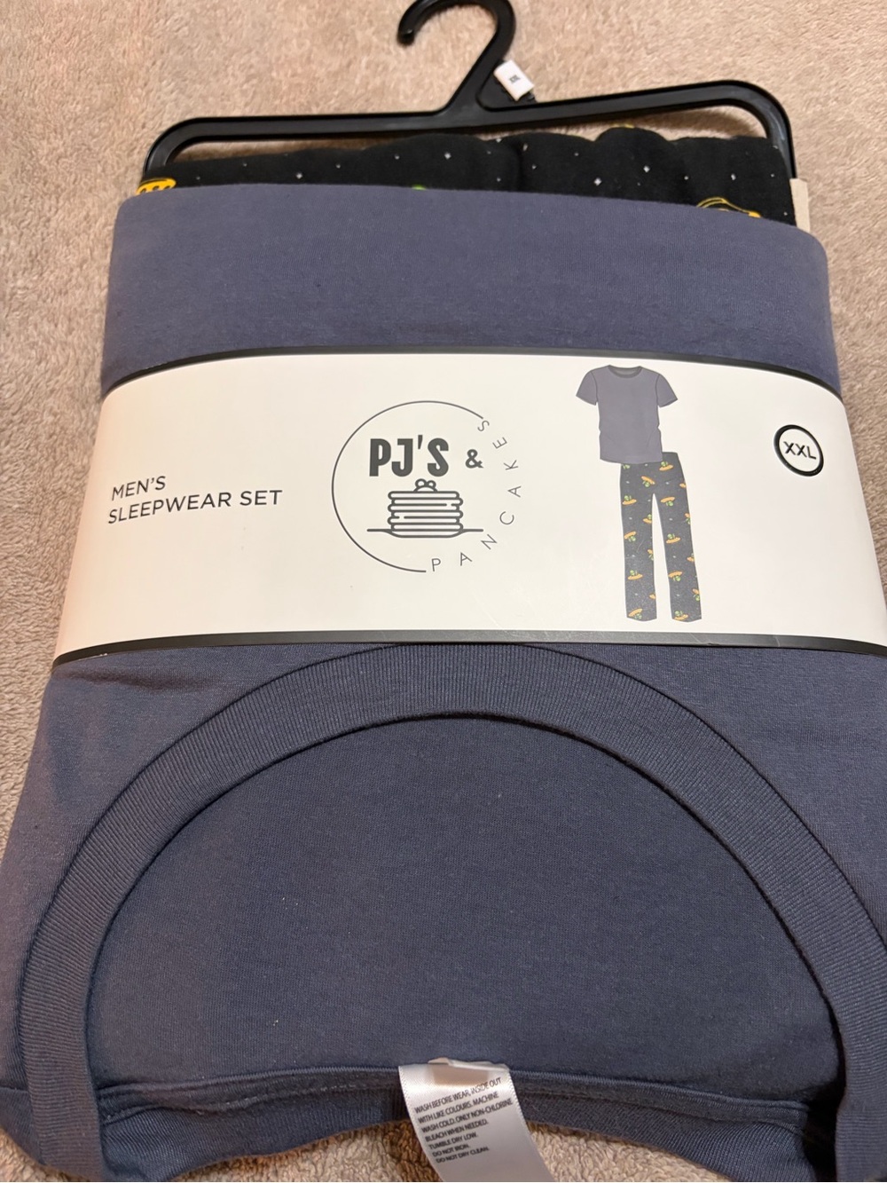 Kohl's Men's Navy Short-Sleeve Sleepwear Set